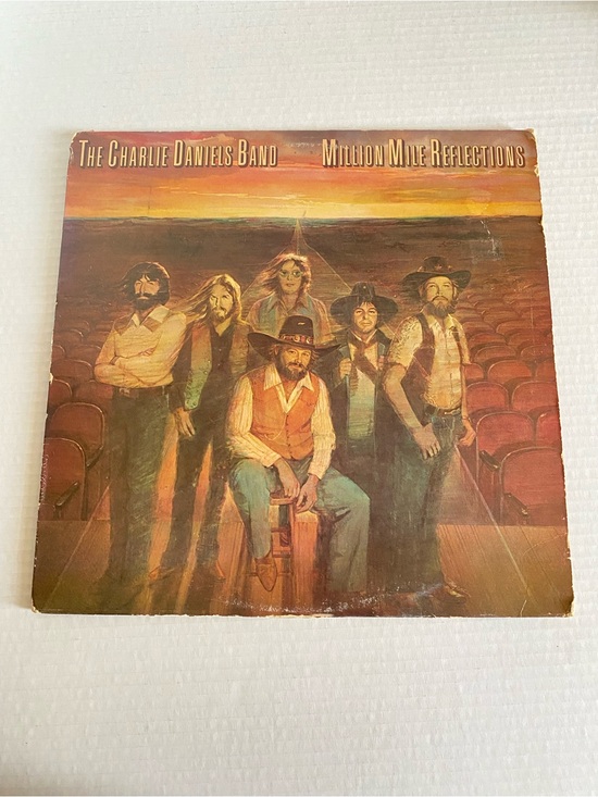 Vintage Other - Million Mile Reflections by The Charlie Daniels Band Vinyl Record